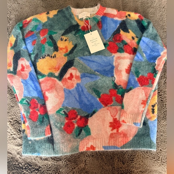 Sezane Sweaters - NWT - Sezane Delphe sweater - multicolor - size S